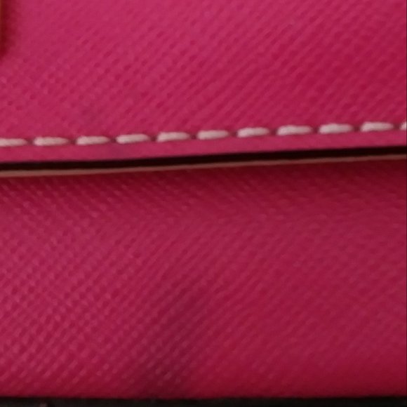 Kate Spade Womens Mini Cross-body Pink Stripes Bag - Picture 14 of 15